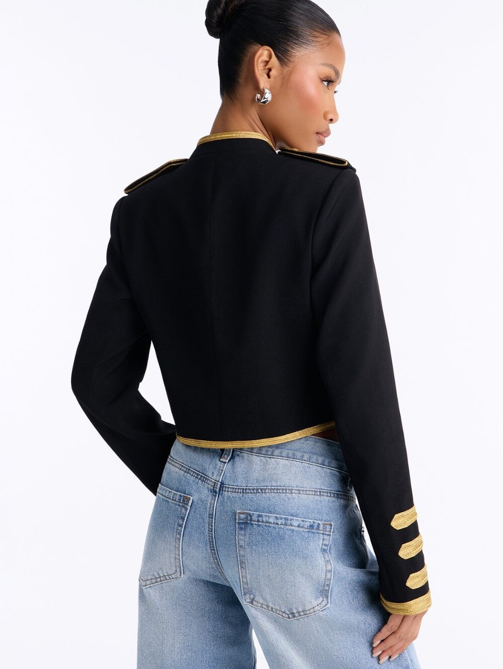 Militant Embellished Trim Jacket - Picture 4 of 4